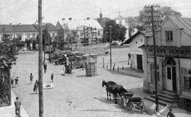 Foto des Marktplatzes in Międzyrzec