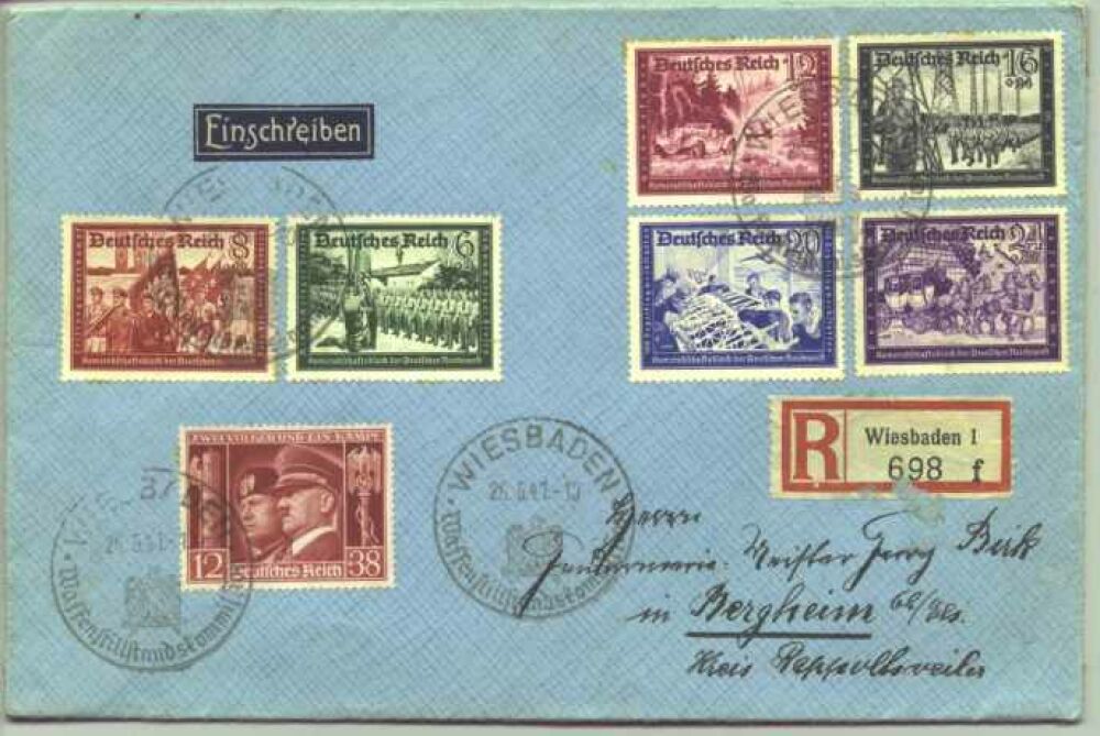 Briefkuvert aus dem Jahr 1941