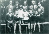 Familienfoto der Rubinsteins, 1928