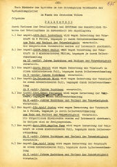 Titelblatt des Urteils gegen Karl Lauterbach und seinen Freundeskreis