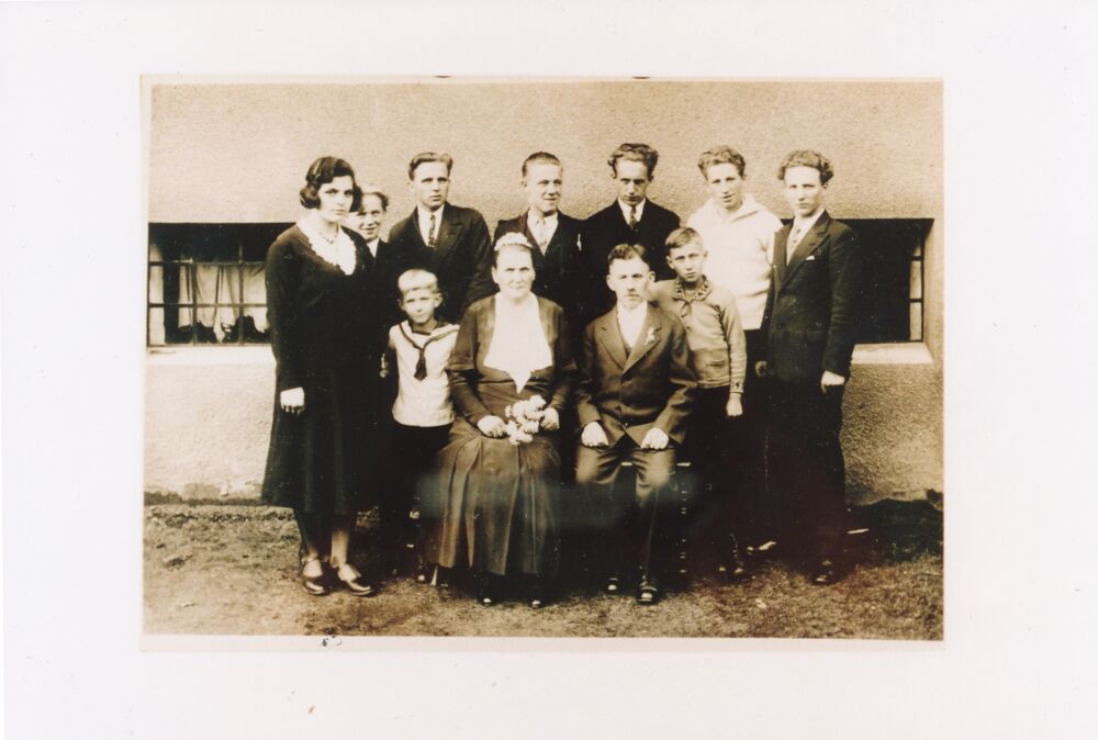 Familienfoto der Bringmanns, 1932
