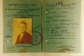 Dieser Ausweis bestätigte offiziell, dass Fritz von 1935 bis 1945 von den Nationalsozialisten inhaftiert wurde.