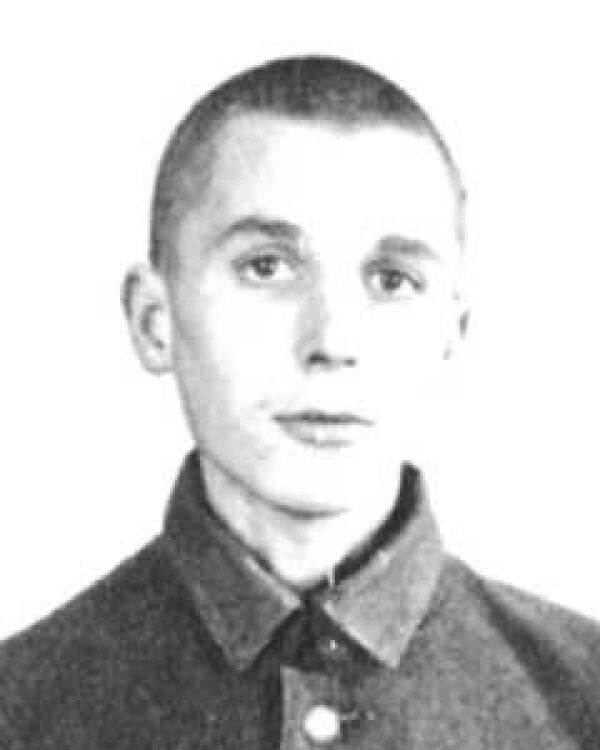 Michał Piotrowski im KZ Auschwitz
