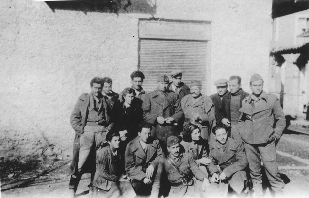 Foto von griechisch-jüdischen Partisan/-innen Foto von griechisch-jüdischen Partisan/-innen