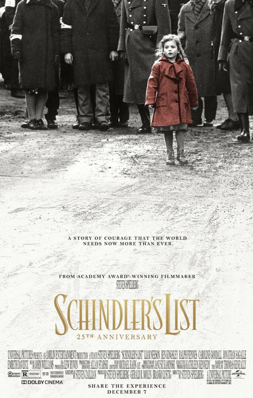 Filmplakat »Schindlers Liste«