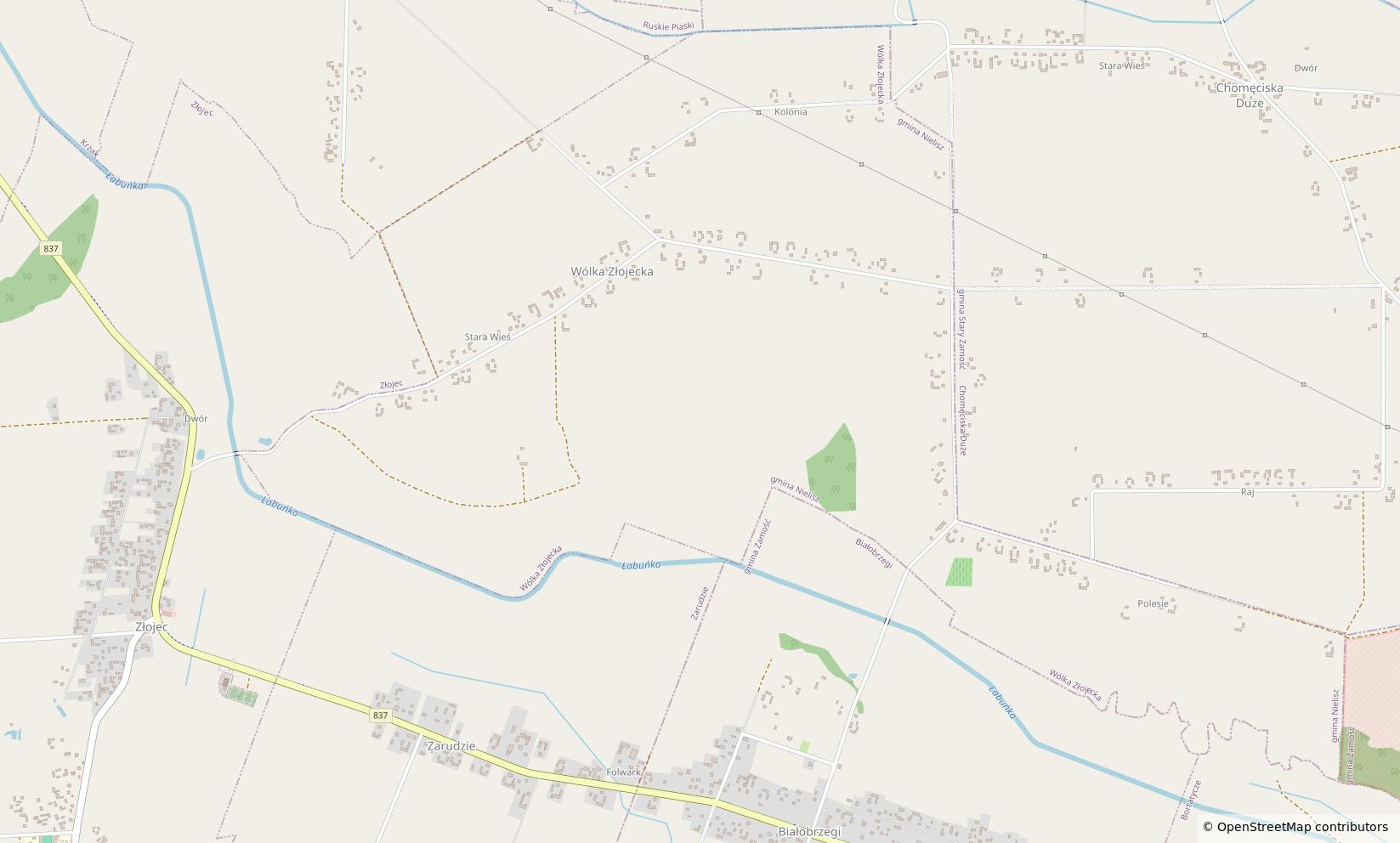 In Wólka Złojecka wohnen heute etwa 300 Menschen.