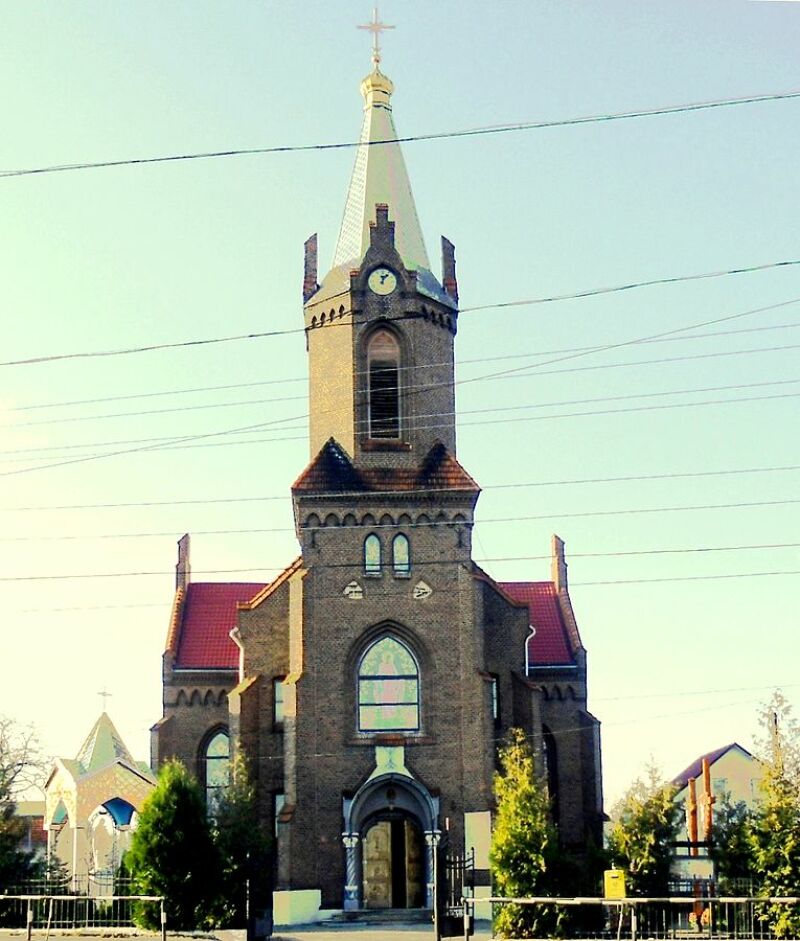 Katholische Kirche St. Barbara in Borysław