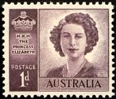Briefmarke der Australia Post von 1947