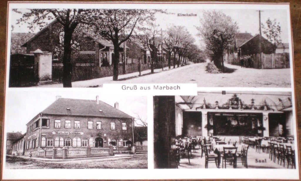 Postkarte aus Erfurt-Marbach