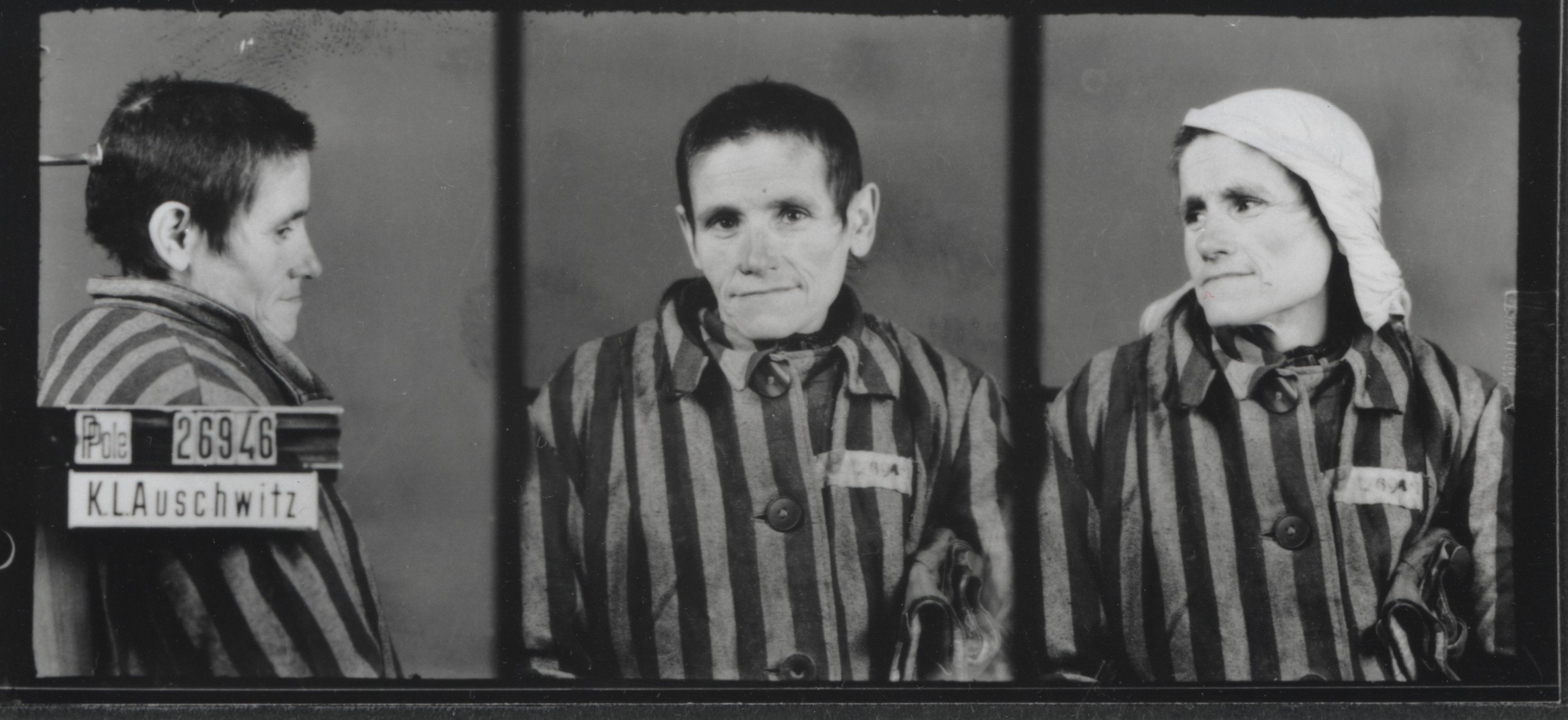 Czesławas Mutter Katarzyna Kwoka, geborene Matwiejczuk. Sie wurde am 1.April 1896 geboren und verstarb am 18. Februar 1943 im KZ Auschwitz.