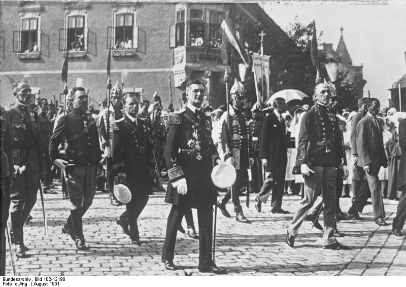 Foto vom ungarischen Staatsoberhaupt Miklós Horthy im Jahr 1931