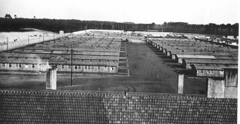 Aufnahme des Konzentrationslagers Ravensbrück, ca. 1940