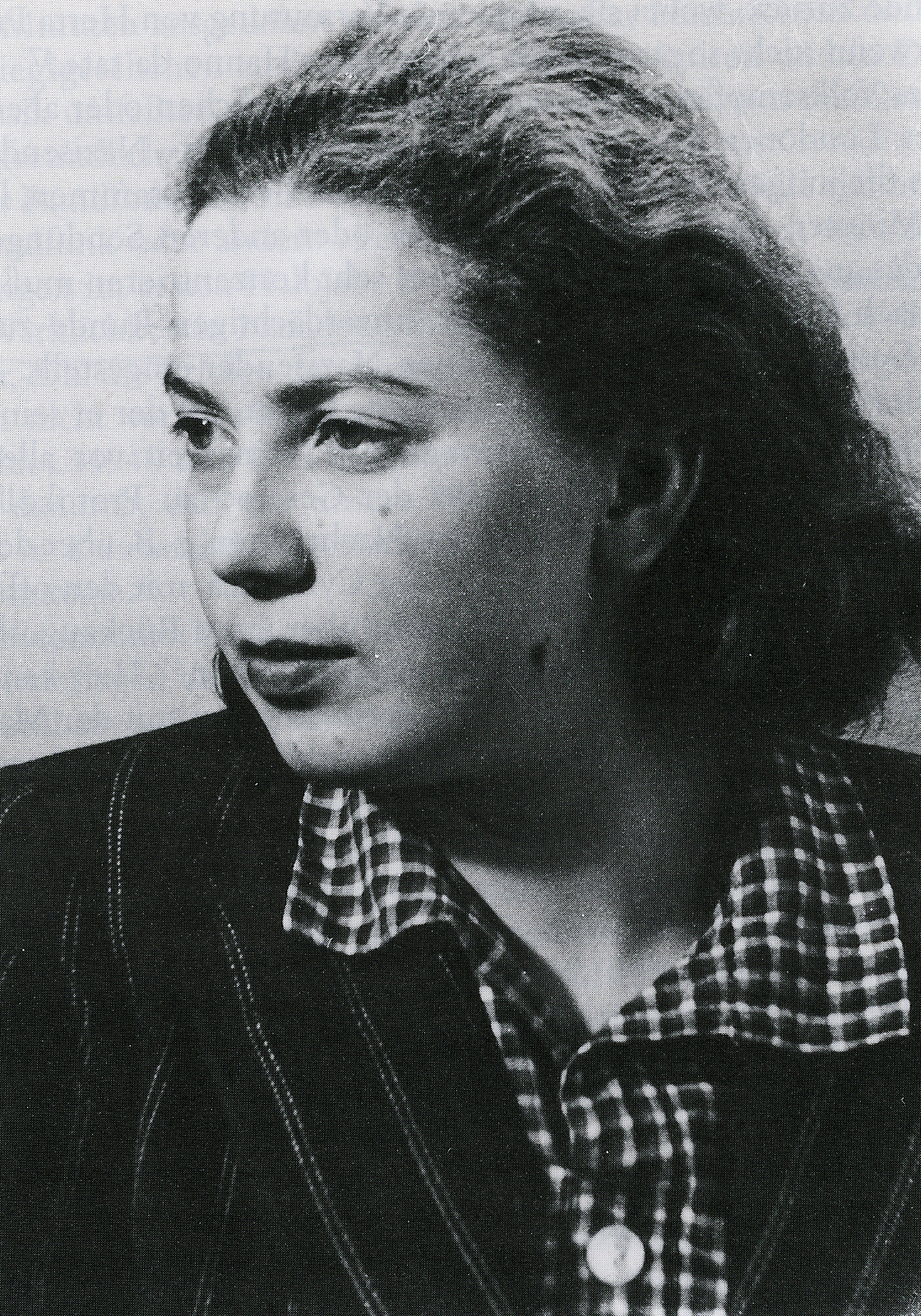 Dagmar Petersen, aufgenommen etwa 1940/41 Dagmar Petersen, aufgenommen etwa 1940/41