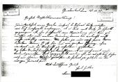 Brief von Friedrichs Vater Georg an die Heil- und Pflegeanstalt Mariaberg vom 10. November 1940