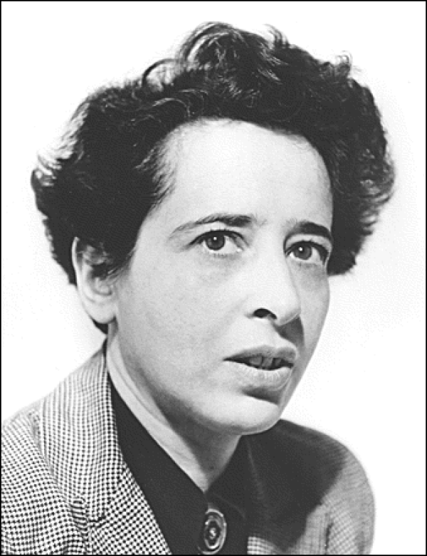 Porträt der Schriftstellerin Hannah Arendt