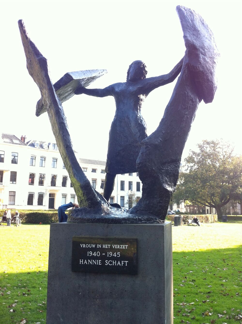 Foto des Denkmals für Hannie Schaft