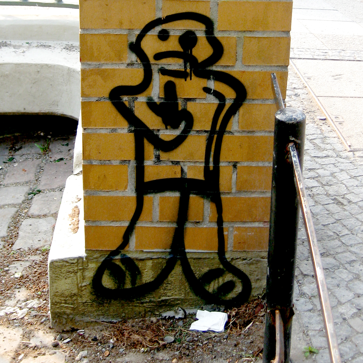 Graffiti, aufgenommen in Berlin-Neukölln, 2011