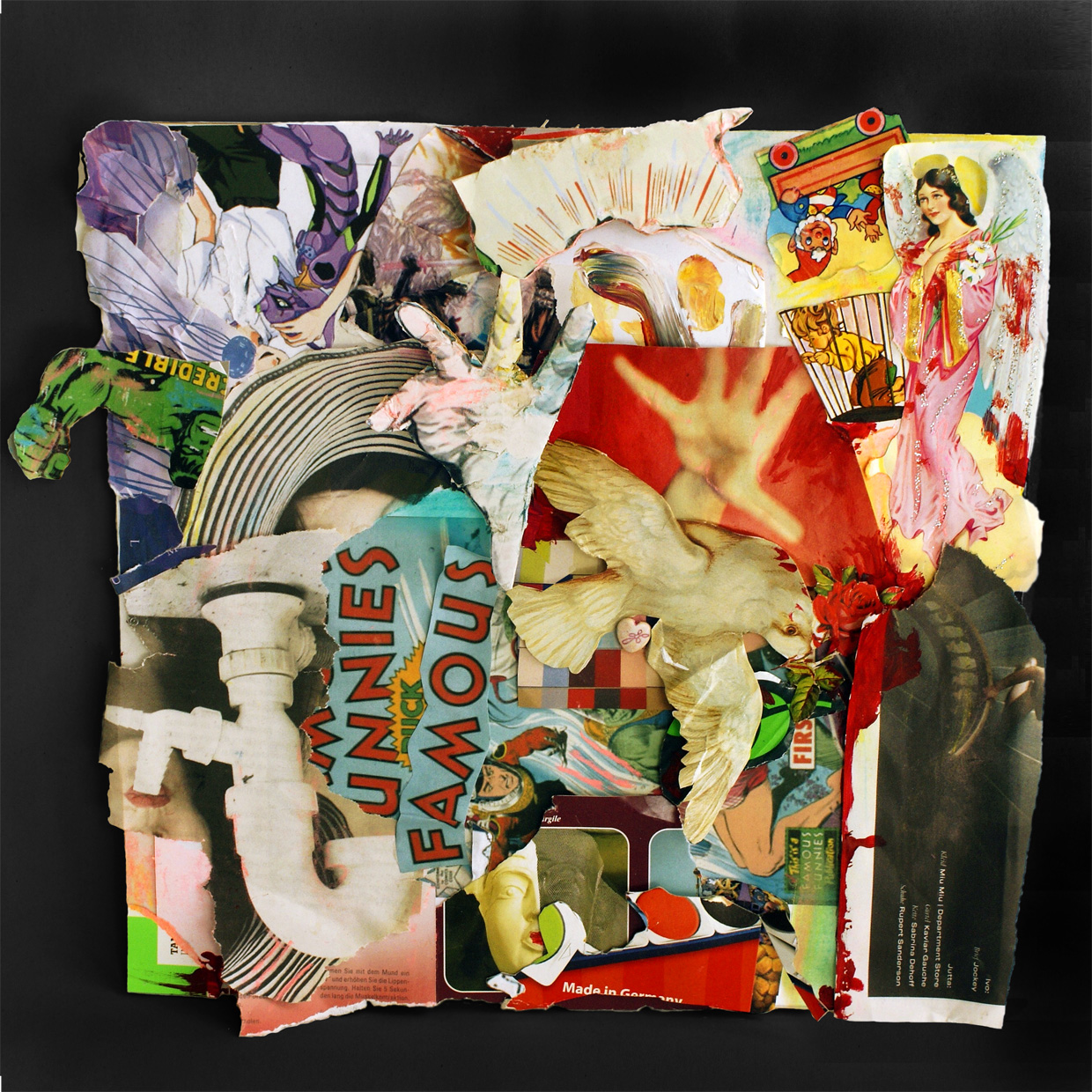 Symbolbild Kapitel 4, Comic-Collage von Christin Franke