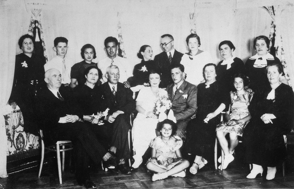 Foto der Familie Wajcblum Foto der Familie Wajcblum