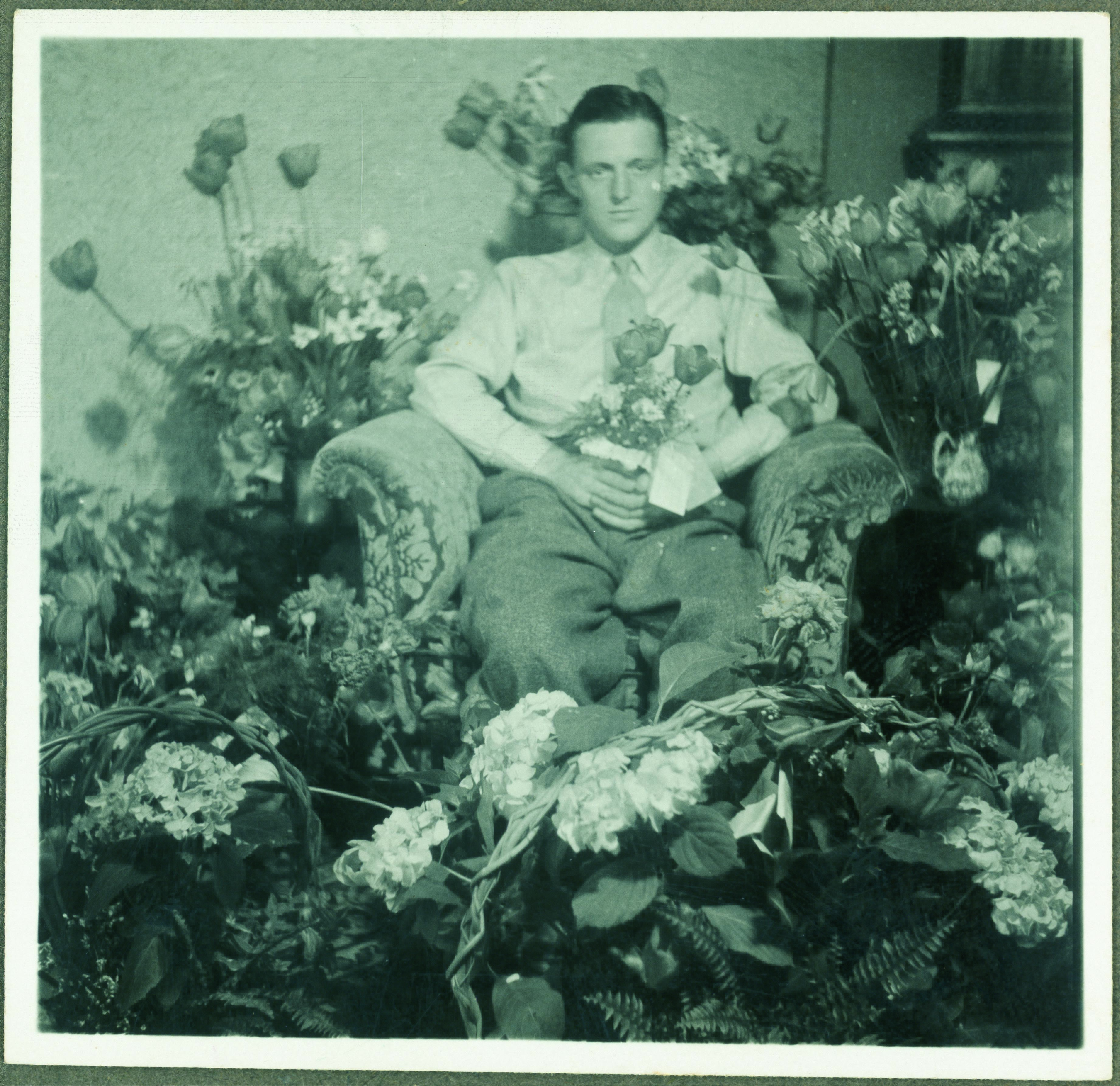 Karl Salling Møller im Mai 1945 in Nibe Karl Salling Møller im Mai 1945 in Nibe