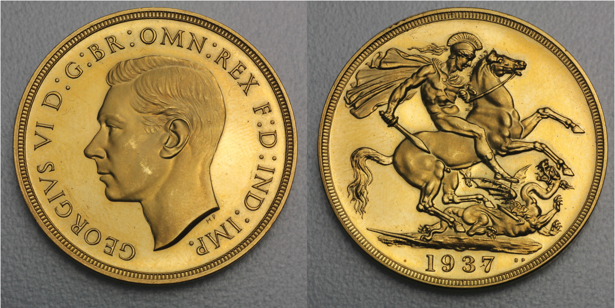 Goldmünzen 1937 Goldmünzen 1937