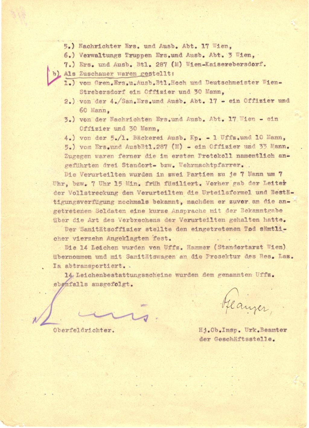 Das Vollstreckungsprotokoll Das Vollstreckungsprotokoll