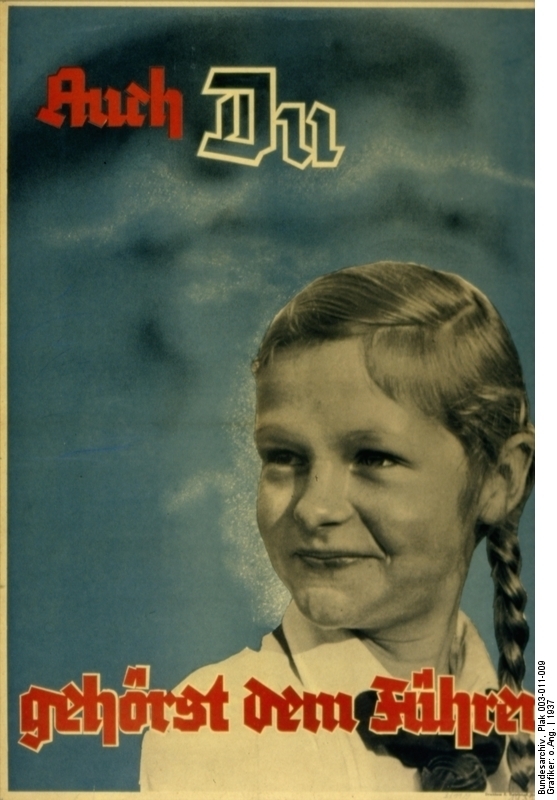 Propagandaplakat von 1937 Propagandaplakat von 1937