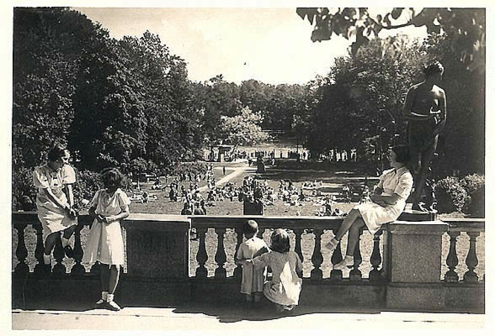 Fotografie Katharinenpark in Puschkin 1939