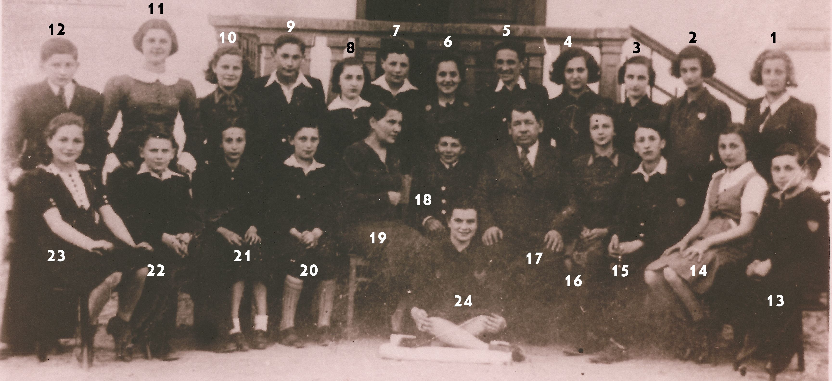 Klassenfoto von 1939