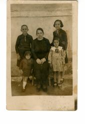 Foto von Familie Venezia, um 1935/36