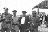 Foto von sowjetischen Hilfspolizisten, 1941