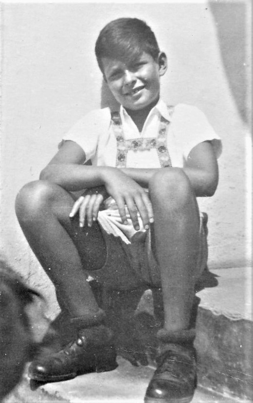 Brunotz (Brunovce), 1944: Pavel Taussig kurz vor der Verhaftung Brunotz (Brunovce), 1944: Pavel Taussig kurz vor der Verhaftung