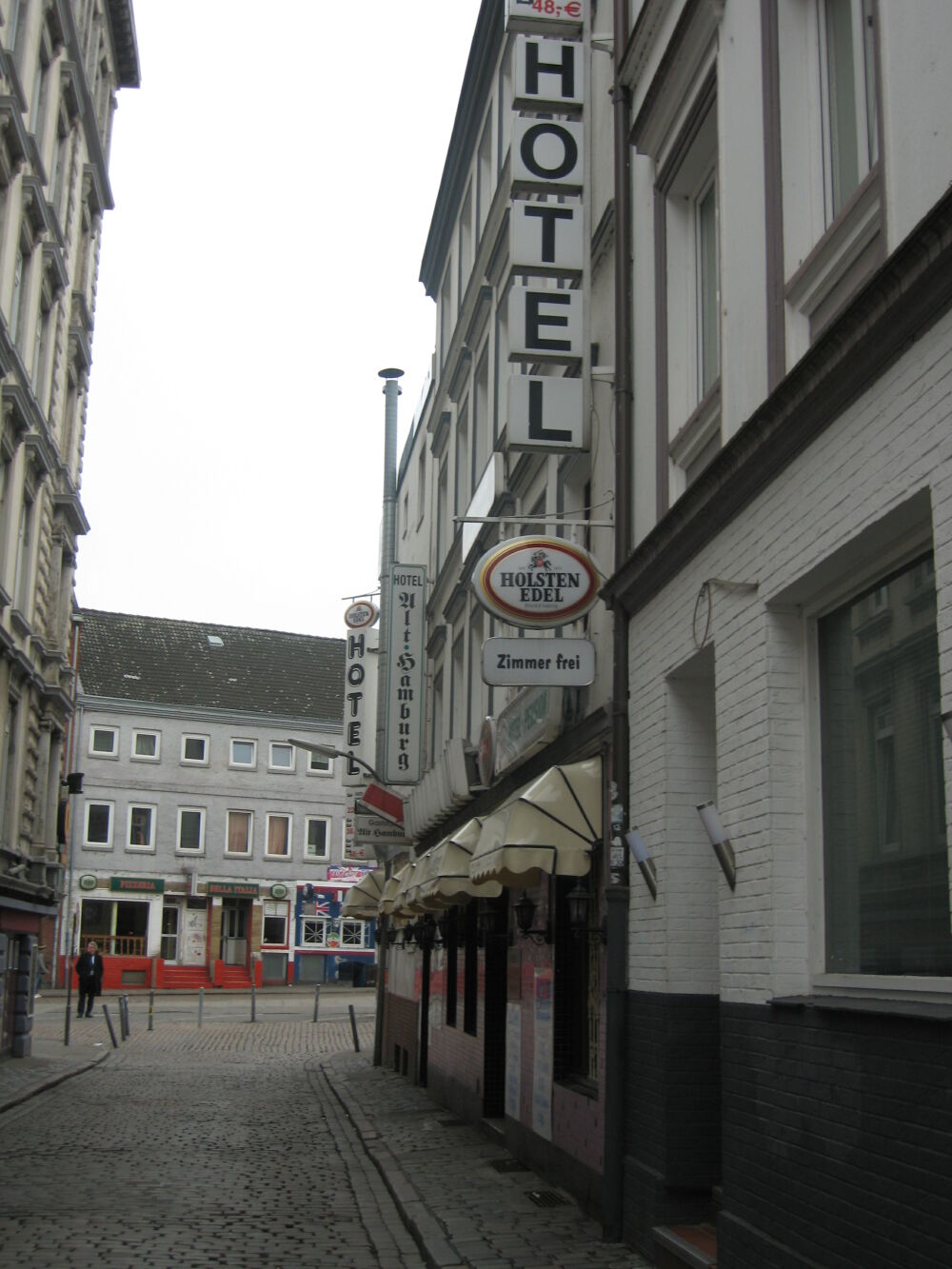 Foto der Querstraße auf St. Pauli