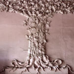 Symbolbild 1, Foto eines Stuckdetails: Lebensbaum