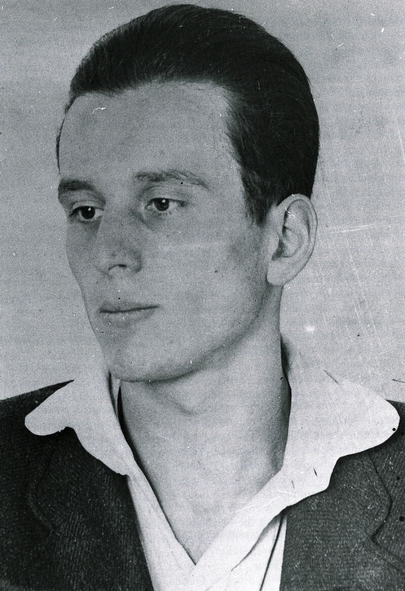 Wolfgang Pander, aufgenommen aufgenommen von der Gestapo nach seiner Verhaftung im Sommer 1941