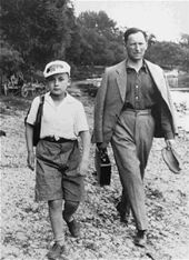 Yitzhak und sein Vater Eli bei einem Ausflug
