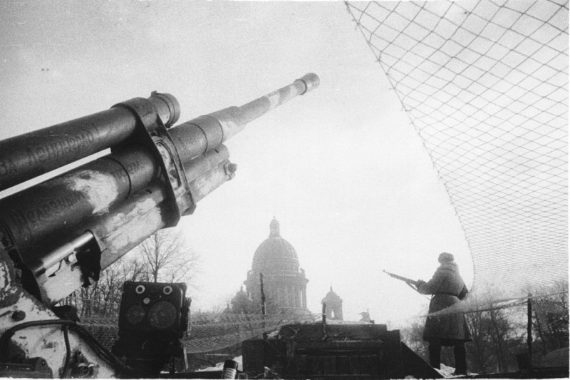 Foto Flakstellung Leningrad Foto Flakstellung Leningrad