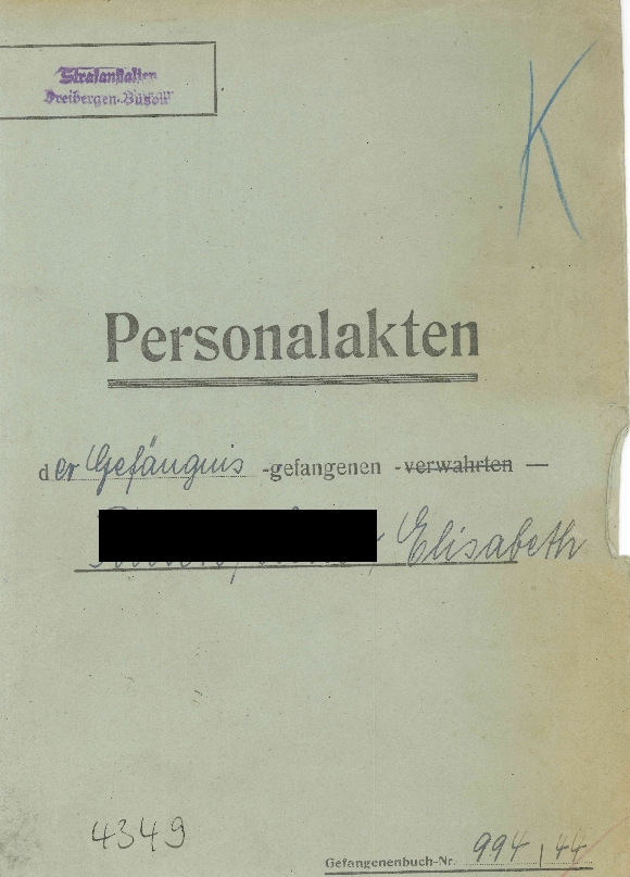 Elisabeths Personalakte Elisabeths Personalakte